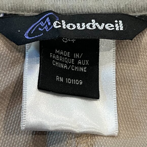 CLOUDVEIL 100% Nylon Performance Hiking Pants Multiple Zip Pockets Self Belt 34 - Picture 13 of 13